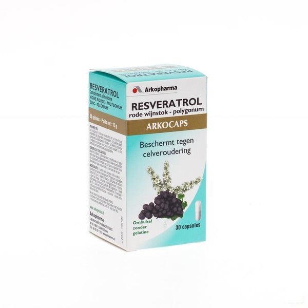 Arkocaps Resveratrol Capsules 30 - Arkopharma - InstaCosmetic