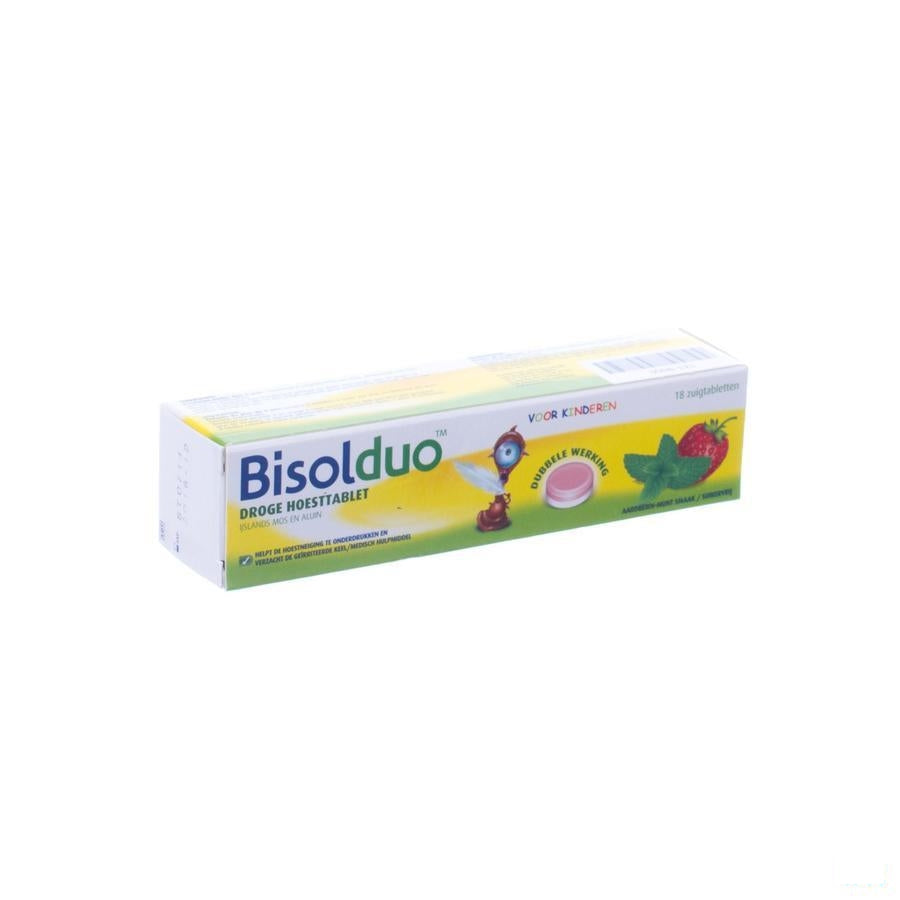 Bisolduo Aardbei-munt Zuigtabl 18