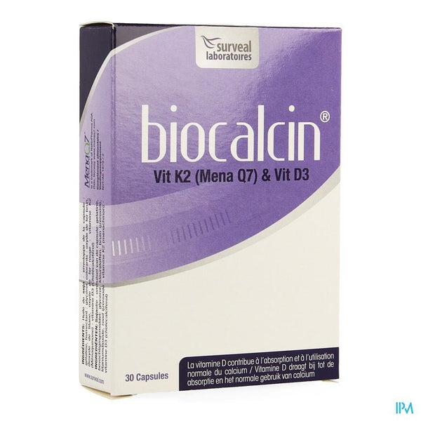 Biocalcin Capsules 30 - Laboratoires Surveal - InstaCosmetic