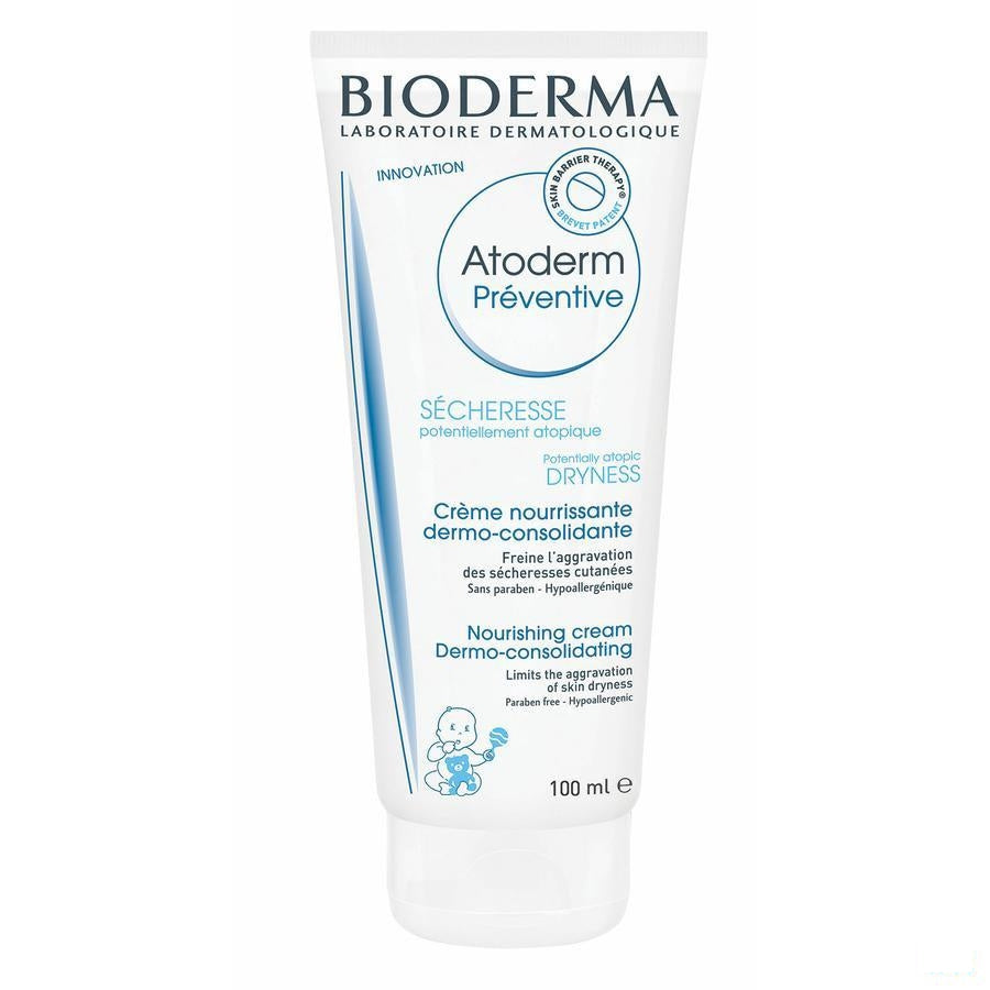 Bioderma Atoderm Preventive Voedend.cr Sterk 100ml