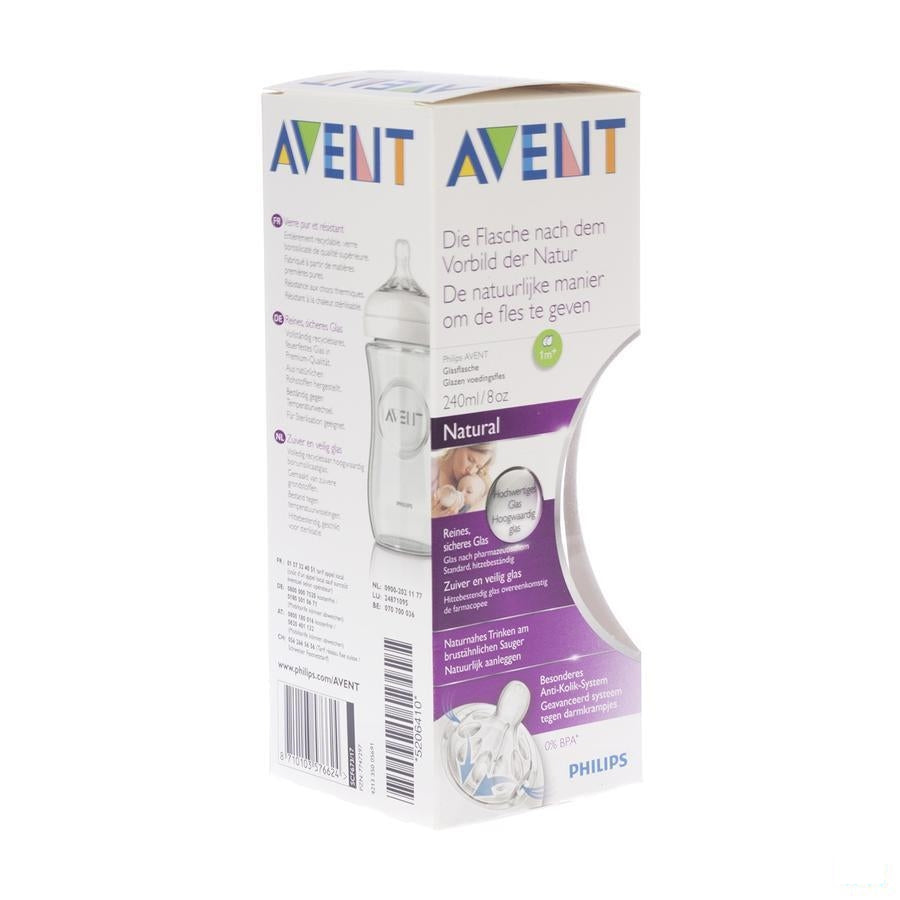 Avent Zuigfles Glas 240ml