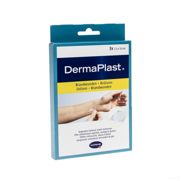 Dermaplast Brandwonden 7,5x10cm 3 5362430 - Hartmann P. - InstaCosmetic