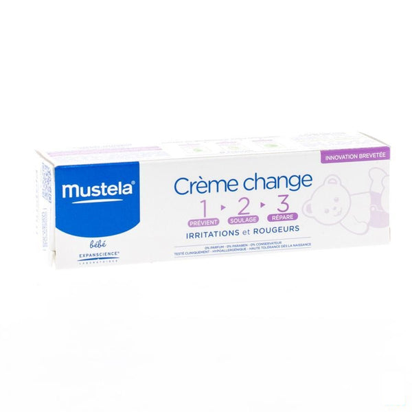 Mustela Bb Creme Luierwissel 1-2-3 50g - Mustela - InstaCosmetic