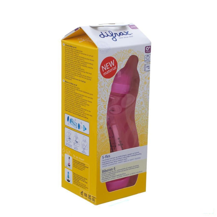 Difrax S-fles Wide Girl 310ml