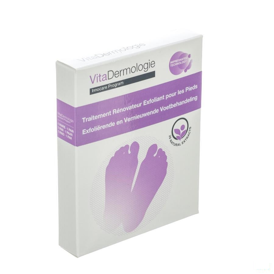 Vitadermologie Exfol.-vernieuwend Voetbehand.sok 2