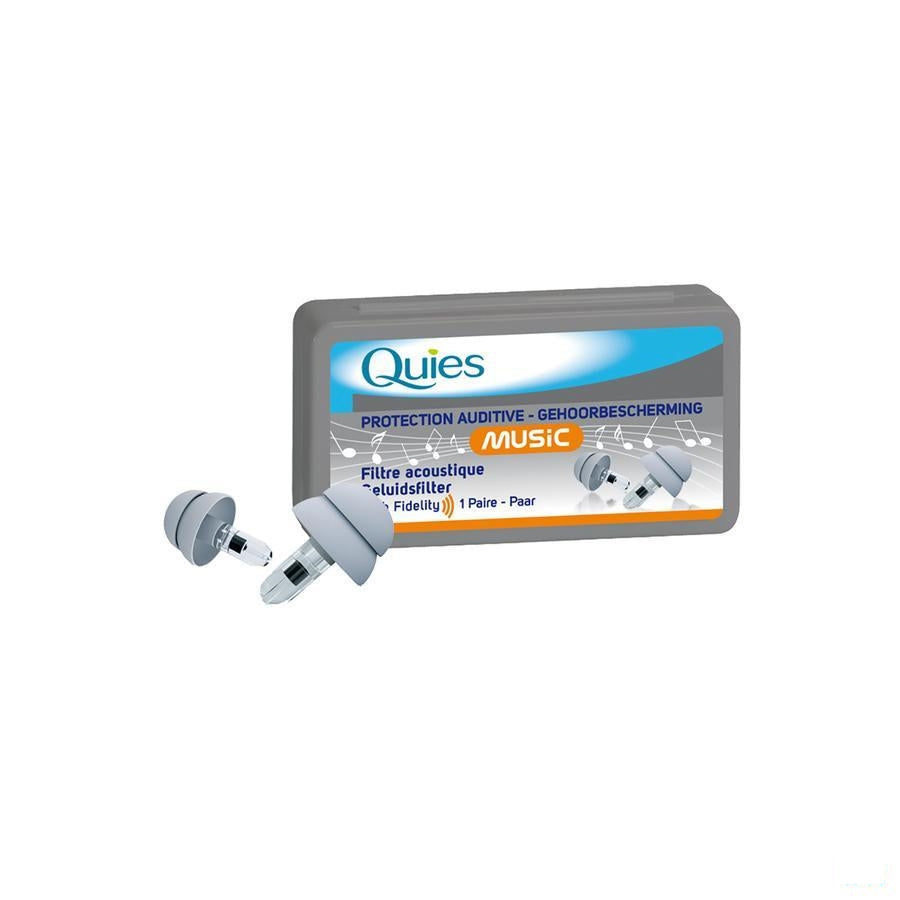 Quies Gehoorbescherming Music 1 Paar