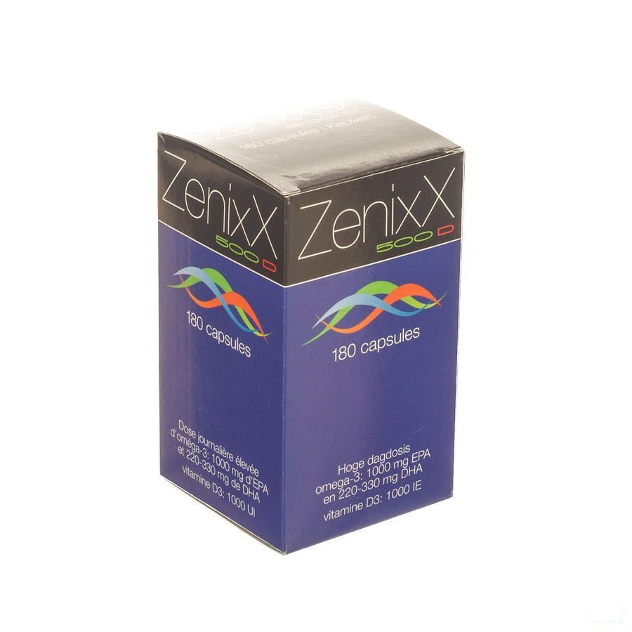 Zenixx 500 D Capsules 180