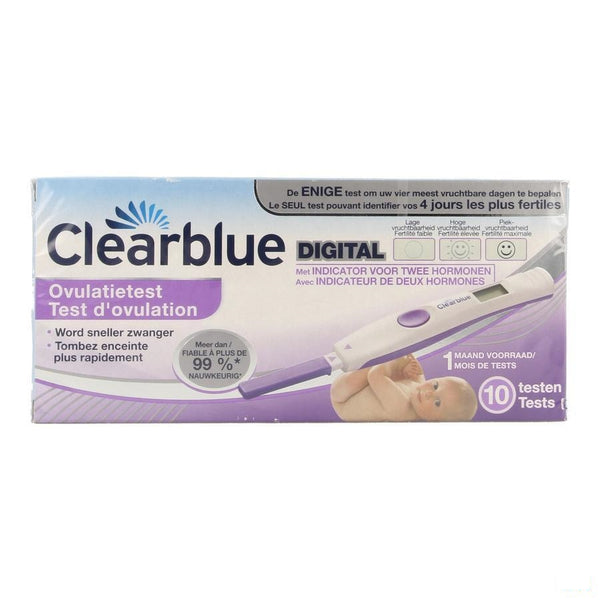 Clearblue Advanced Ovulatietest 10 - Procter & Gamble - InstaCosmetic