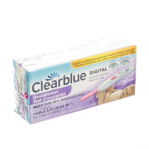 Clearblue Digital Ovulatietest 10 - Procter & Gamble - InstaCosmetic