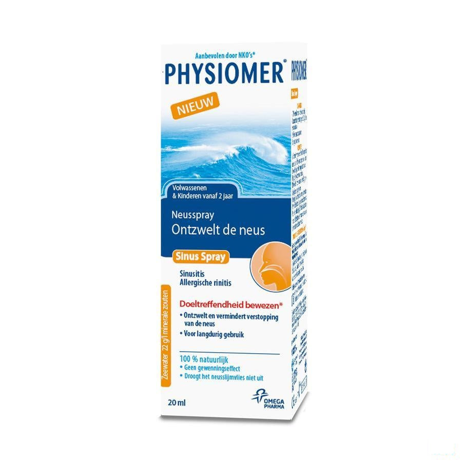Physiomer Sinus Pocket 20ml New