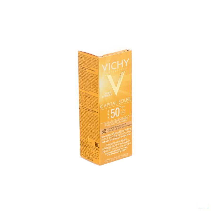 Vichy Capital Soleil Bb Creme Spf 50 Normale Tot Droge Gevoelige Huid - 50 ml