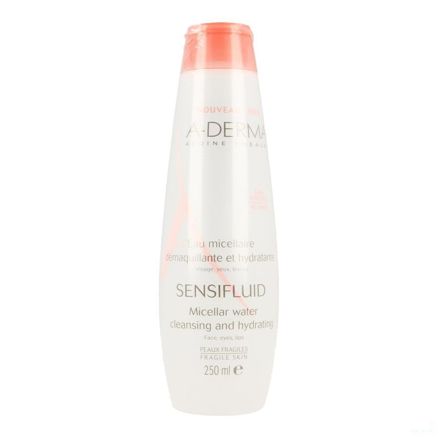 Aderma Sensifluid Micellair Water Nieuwe Formule 250ml