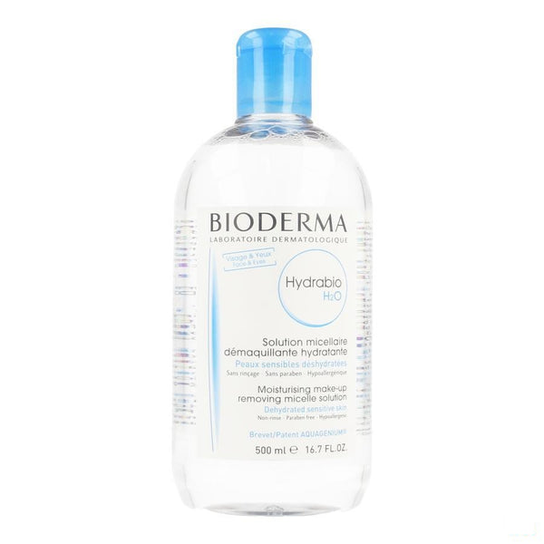 Bioderma Hydrabio H2o Micellaire Oplossing 500ml - Bioderma - InstaCosmetic
