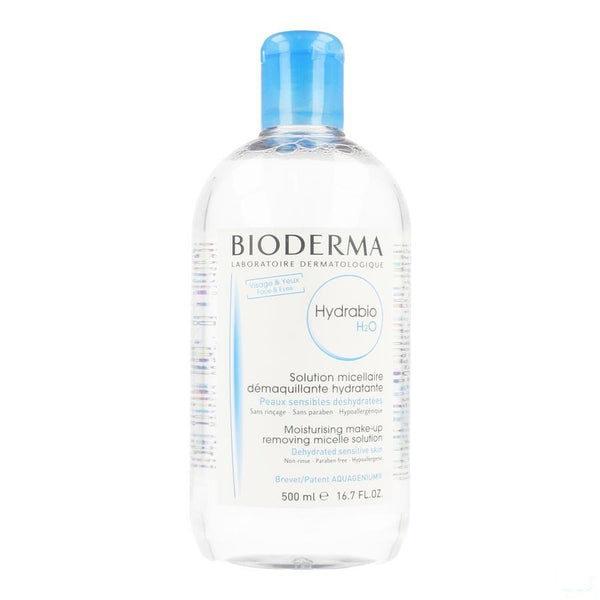 Bioderma Hydrabio H2o Micellaire Oplossing 500ml - Bioderma - InstaCosmetic