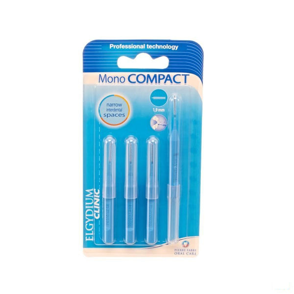 Elgydium Clinic Monocompact Interd.borstel Blauw 4 - Pierre Fabre - InstaCosmetic