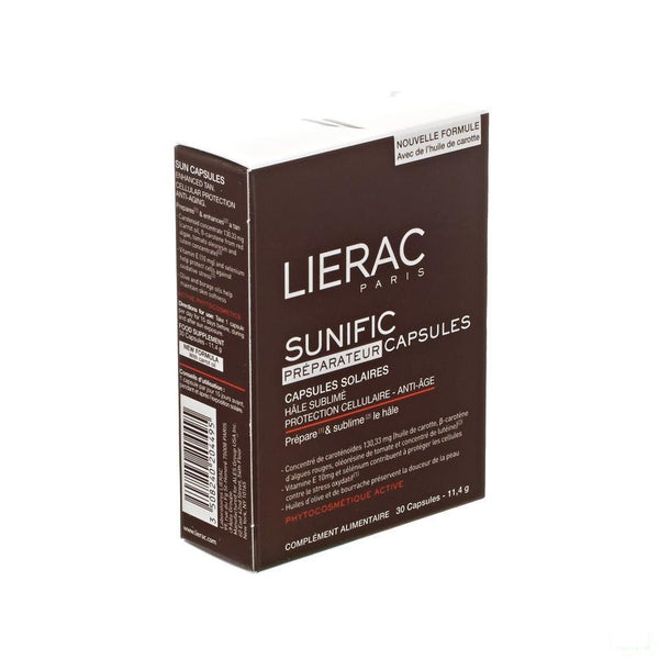 Lierac Sunific Voorbereiding Bruinen Capsules 30 - Lierac - InstaCosmetic