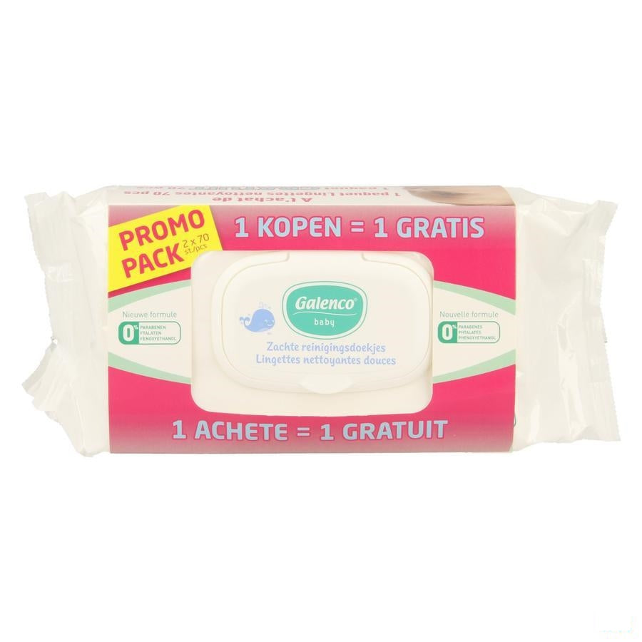Galenco Bb Vochtige Doekjes Nieuwe Formule 140 Promo