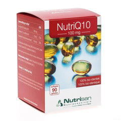 Nutri Q10 100mg Nieuwe Formule Softgels 90 Nutrisan