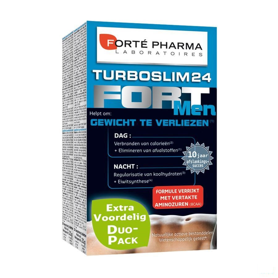 Turboslim 24 Fort Men Tabletten 2x28