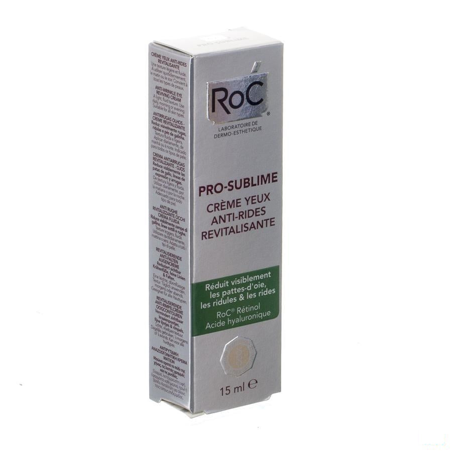 Roc Pro-sublime Cr A/rimpel Oogcontour Revit.15ml