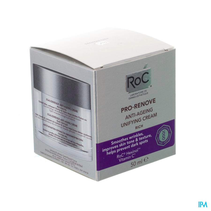 Roc Pro-renove Creme A/age Rijk Egaliserend 50ml