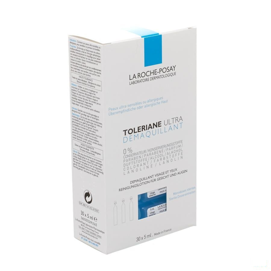 La Roche-Posay - Toleriane Ultra Demaquillant Monodoses 30x5ml