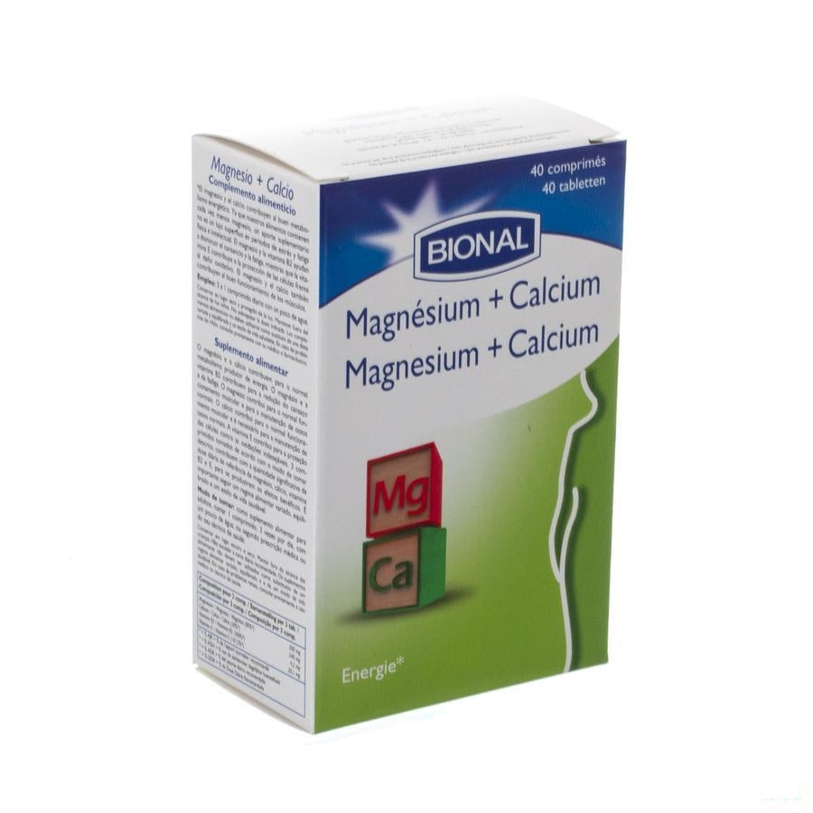 Bional Magnesium + Calcium Tabl 40