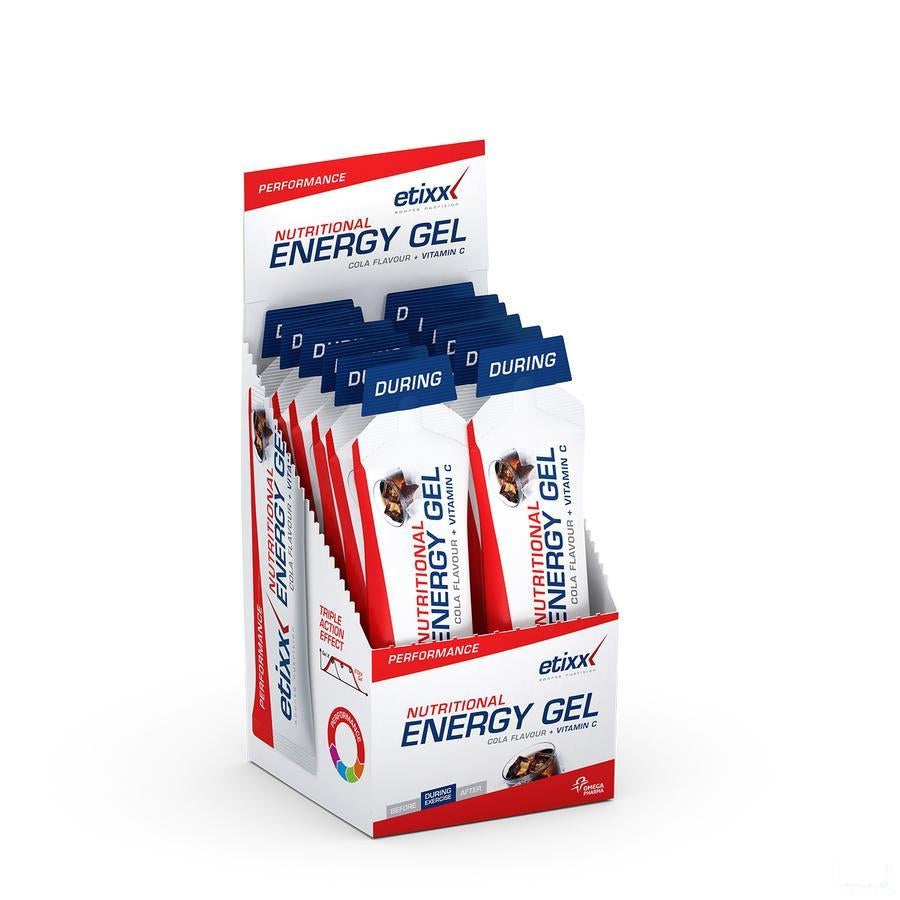 Etixx Nutritional Energy Gel Cola 12x38g