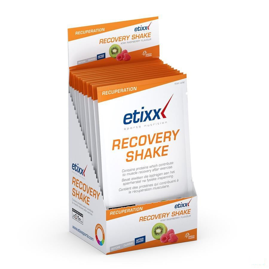 Etixx Recovery Shake Rasp.-kiwi Srp 12x50g