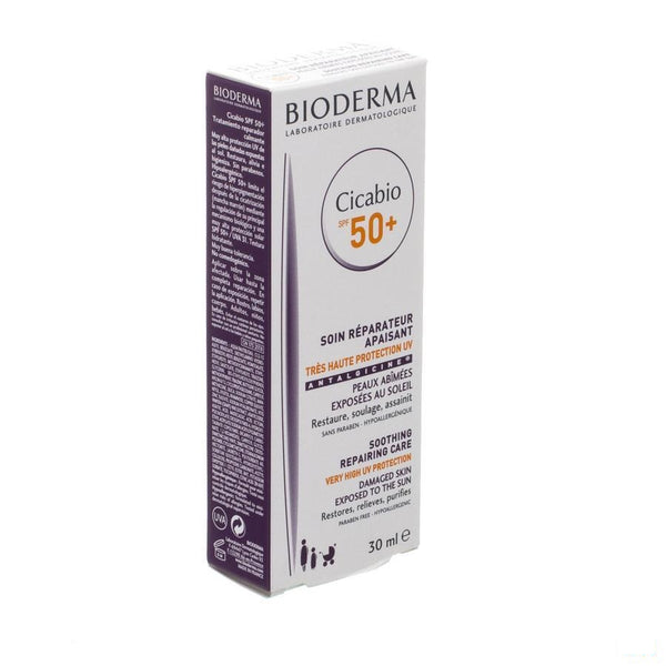 Bioderma Cicabio Spf50+ Cr Verzacht. Herstel. 30ml - Bioderma - InstaCosmetic