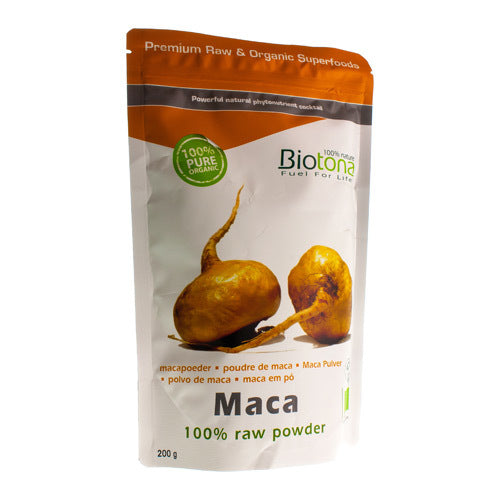 Biotona Maca Raw Powder 200g - Keypharm Nv - InstaCosmetic