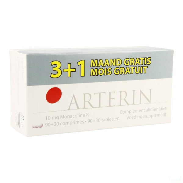 Arterin Tabletten 90 + 30 Promo - Omega Pharma - InstaCosmetic