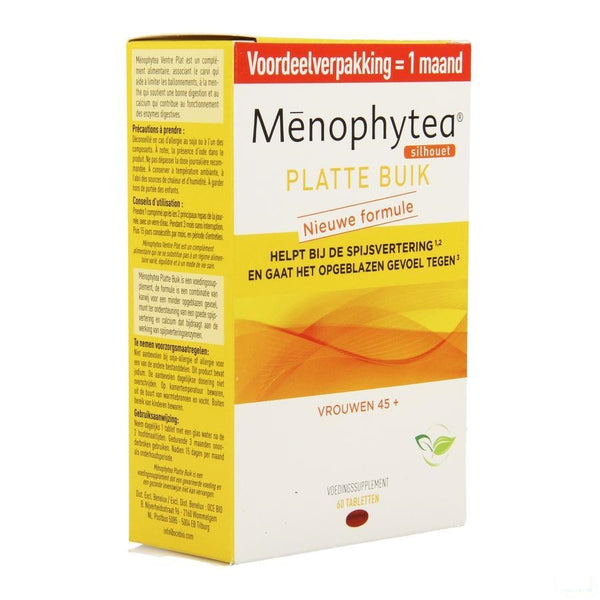 Menophytea Platte Buik Tabletten 60 - Nutreov Physcience - InstaCosmetic