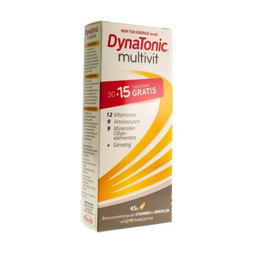 Dynatonic Multivit Tabletten 30 + 15 Gratis