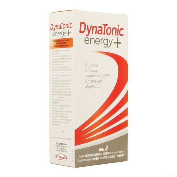 Dynatonic Energy+ Capsules 60 - Takeda - InstaCosmetic