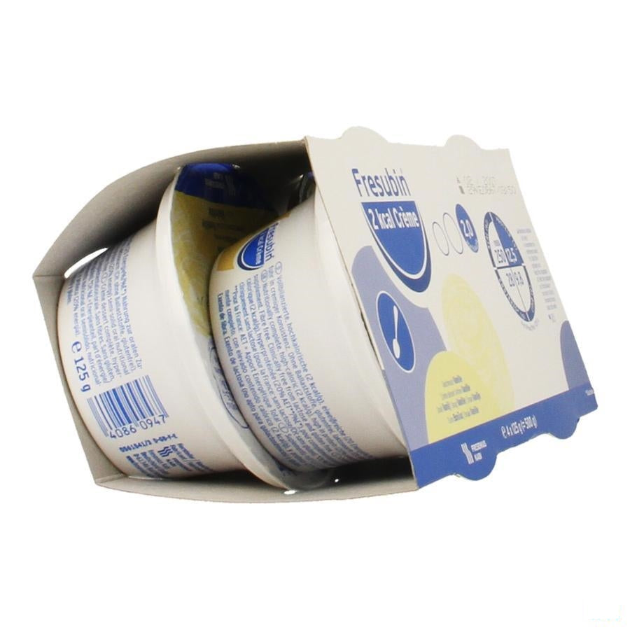 Fresubin 2kcal Creme Vanille Pot 4x125g