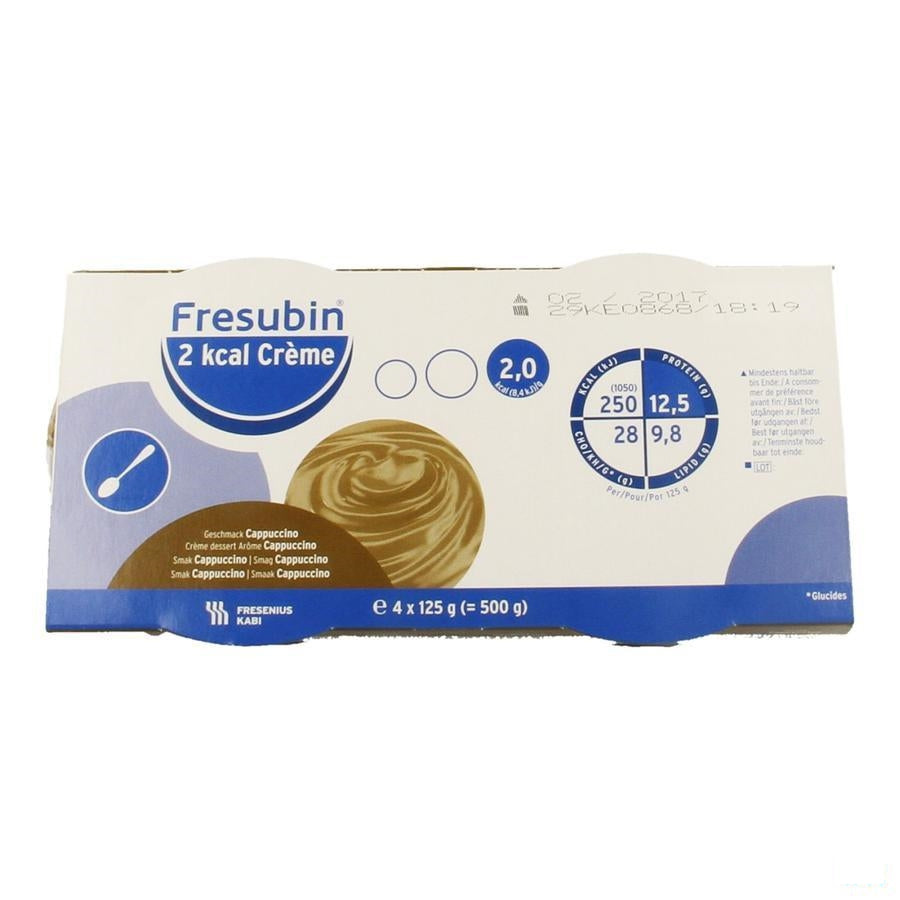 Fresubin 2kcal Creme Cappuccino Pot 4x125g