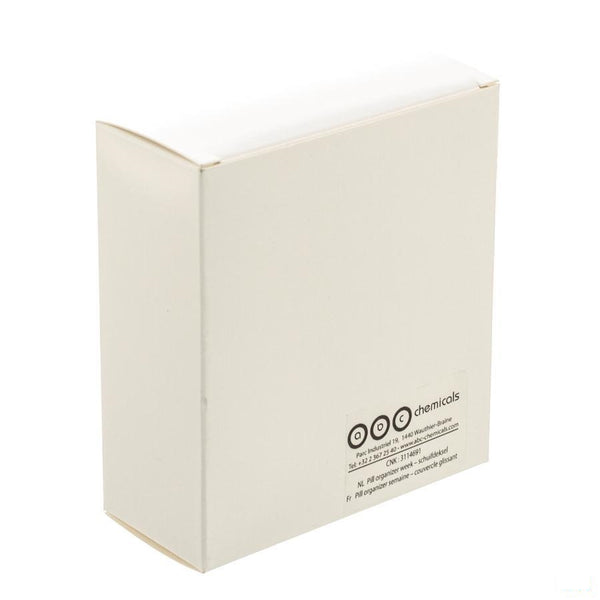 Pill Organizer Semaine Couvercle Glissant - Abc Chemicals - InstaCosmetic