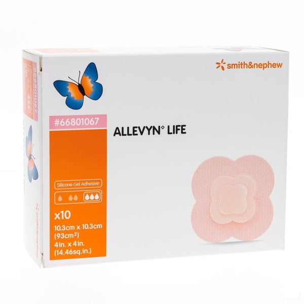 Allevyn Life Verb 10,3x10,3cm 10 66801067 - Smith & Nephew - InstaCosmetic