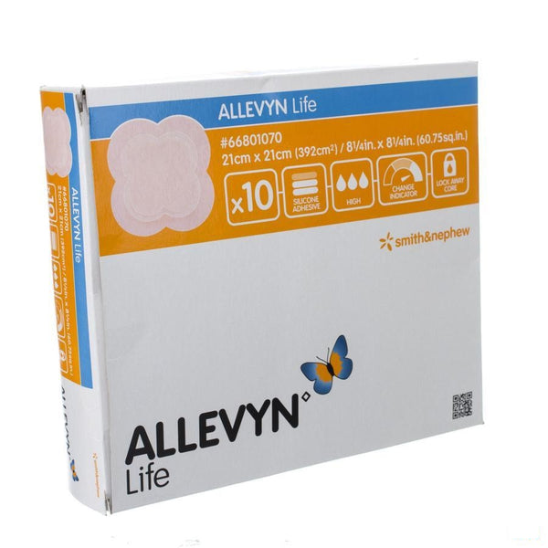 Allevyn Life Verb 21,0x21,0cm 10 66801070 - Smith & Nephew - InstaCosmetic