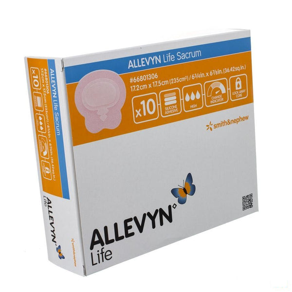 Allevyn Life Sacrum Verb 17,2x17,5cm 10 66801306 - Smith & Nephew - InstaCosmetic