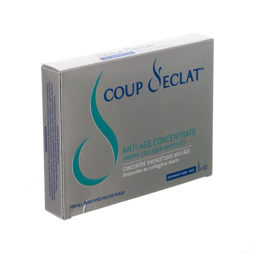 Coup D'eclat Concentre Energet. A/age Amp 12x1ml
