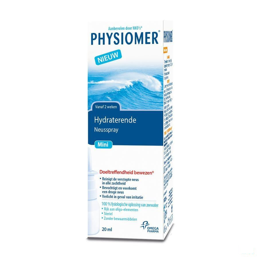 Physiomer Mini Spray 20ml New