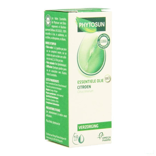 Phytosun Citroen Bio 10ml - Phytosun - InstaCosmetic