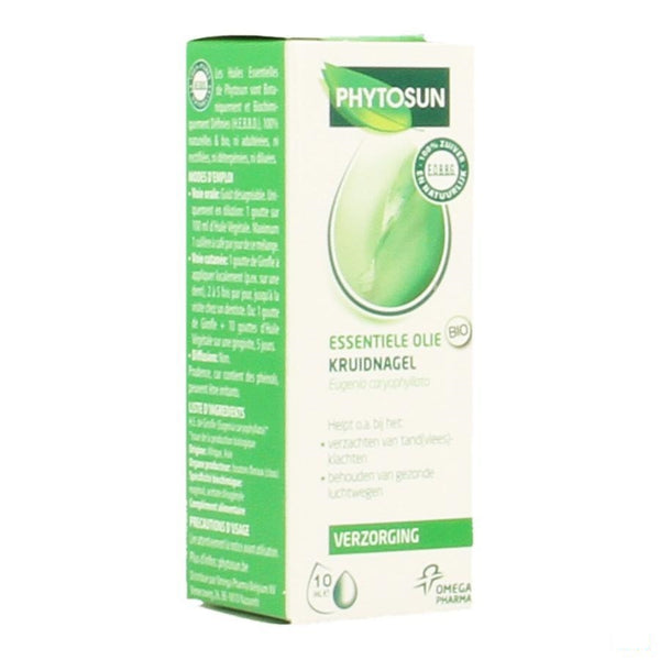 Phytosun Kruidnagel Bio 10ml - Phytosun - InstaCosmetic