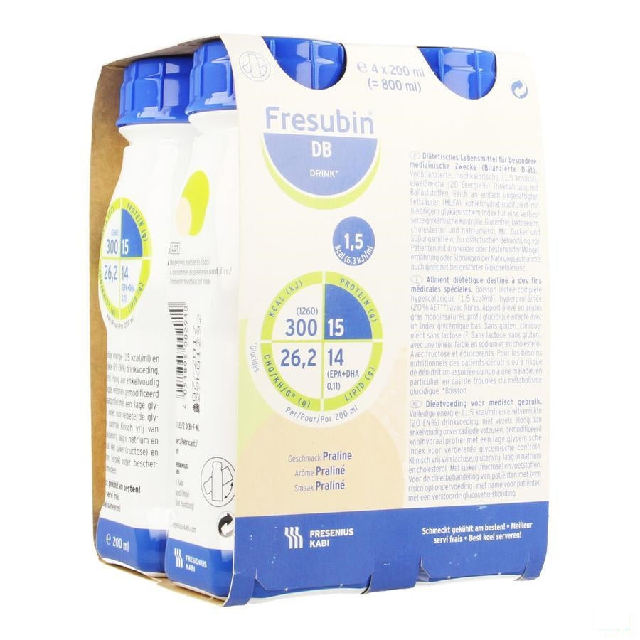 Fresubin Db Drink Praline Easybot.4x200ml