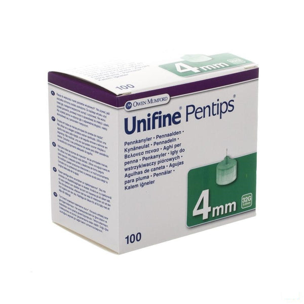 Unifine Pentips Pennaald 32g 4mm 100 An3541 - Hospithera - InstaCosmetic