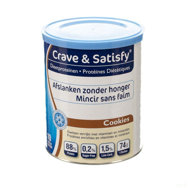 Crave & Satisfy Dieetproteinen Cookies Pot 200g - Cytus - InstaCosmetic