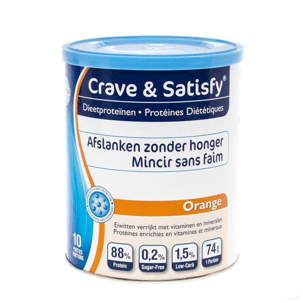 Crave & Satisfy Dieetproteinen Orange Pot 200g - Cytus - InstaCosmetic
