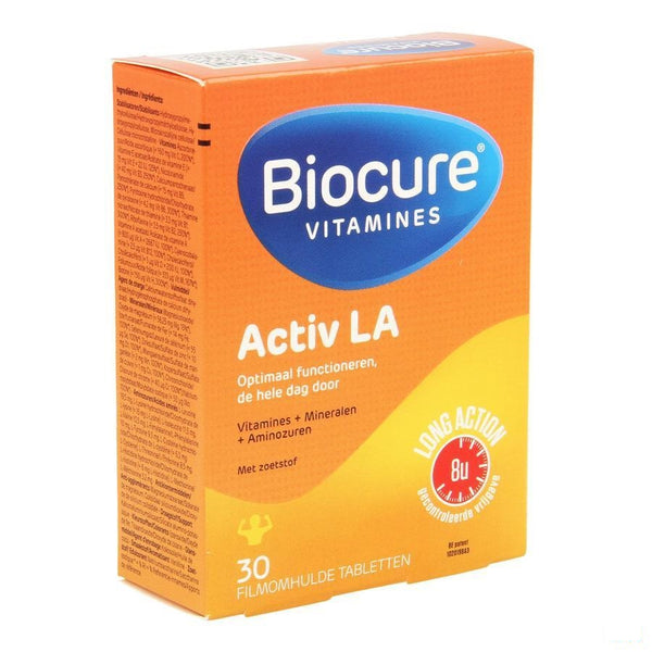 Biocure Activ La Filmomh.tabl 30 - Qualiphar - InstaCosmetic